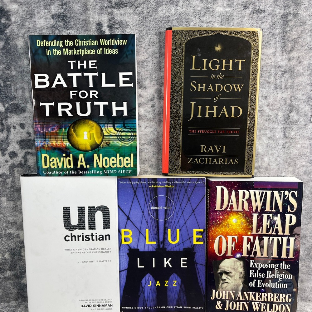 Christian Book Lot The Navigator Jacob J. Vernon McGee Devotional 8pk Lot